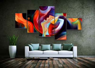 Canvas print multi